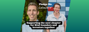 Image of Colin from Catalist and Anna from PledgeMe